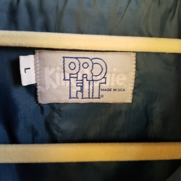 Vintage 80's King Louis ProFit Blue Zip Up Jacket, Sz L - Picture 3 of 11